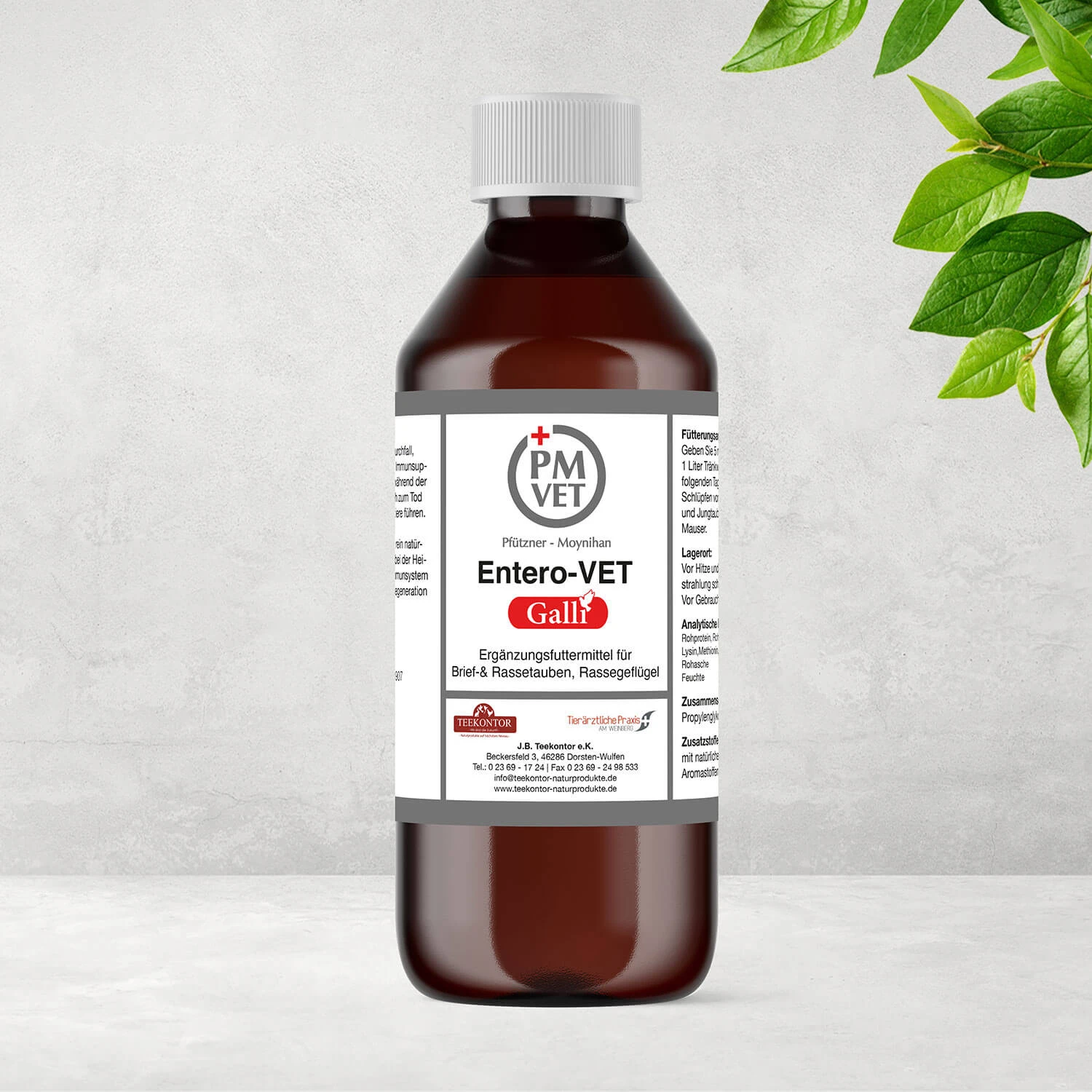 Teekontor Entero-VET® Galli 500ml 3 Teekontor Entero-VET® Galli 500ml