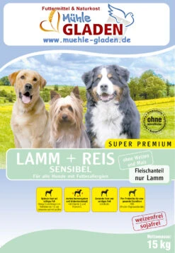 Gladen Lamm + Reis Sensibel, 5kg