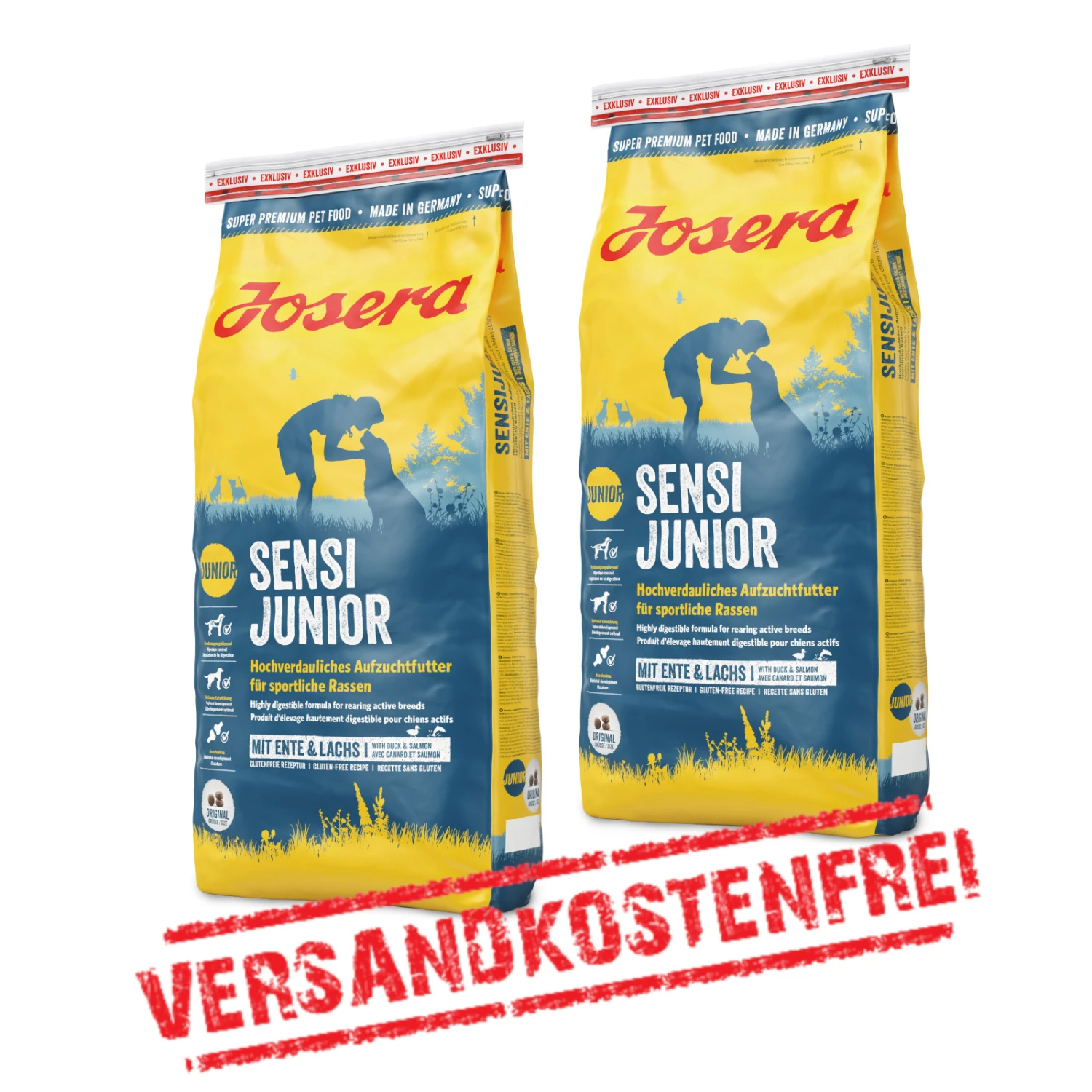 Josera SensiJunior 2er-Pack 30kg 3 Josera SensiJunior 2er-Pack 30kg